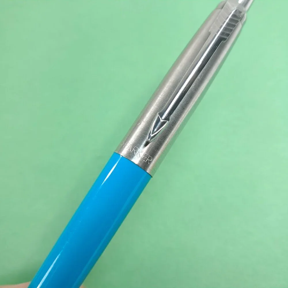 Parker‎ Jotter Pen teal blue turquoise Ballpoint magenta arrow Made UK  Vintage